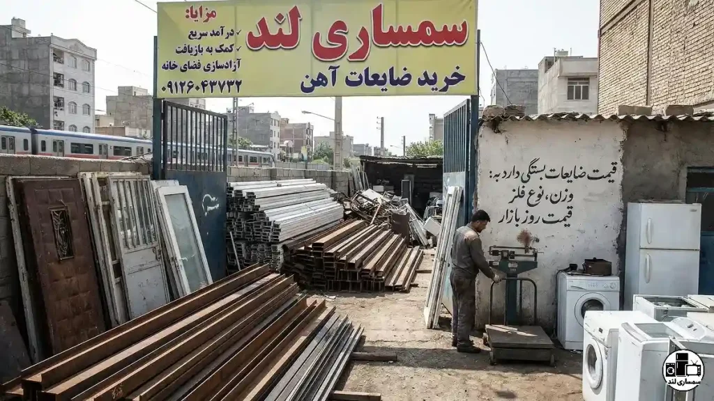 سمساری در جوادیه 2 خریدار ضایعات اهن در جوادیه